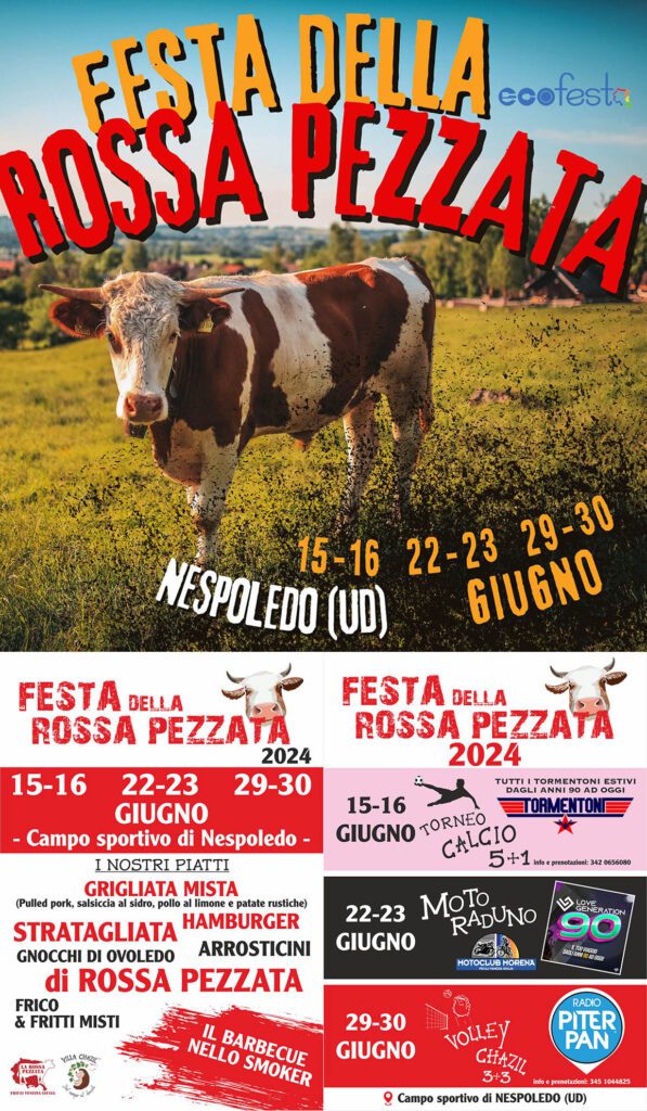 Nespoledo UD Festa Della Pezzata Rossa Sagre In Friuli Venezia